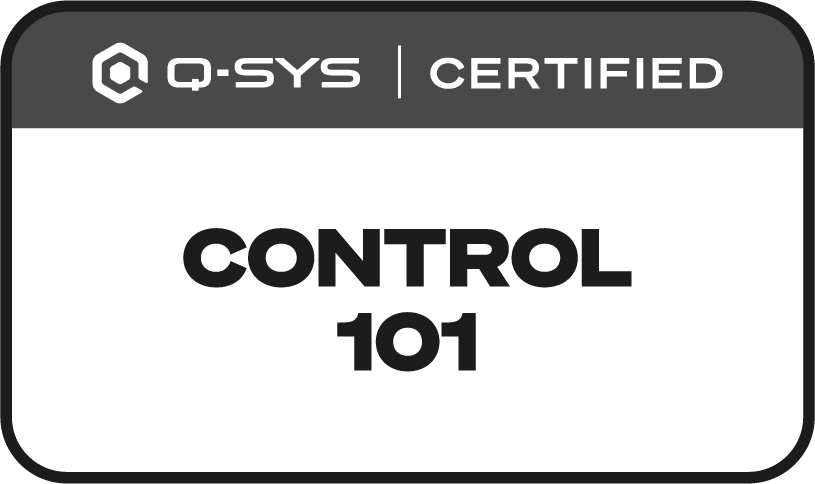 Q-SYS Control 101 Training logo
